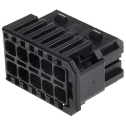 5 pcs - TE Connectivity, AMP MCP 2.8 Automotive Connector Socket 10 Way