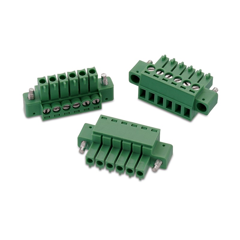 5 pcs - Wurth Elektronik 3.5mm Pitch 2 Way Vertical Pluggable Terminal Block, Plug, Cable Mount, Solder Termination