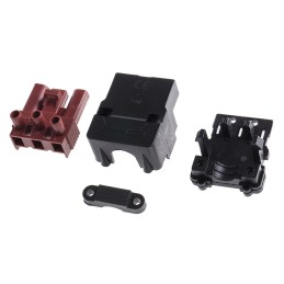 5 pcs - RS PRO Non-Fused Terminal Block, 3-Way, 16A, 2.5 mm² Wire, Screw Down Termination