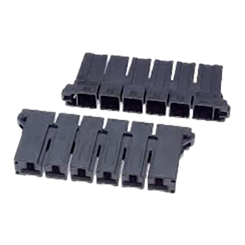 5 pcs - TE Connectivity, Dynamic 5000 Female Connector Housing, 10.16mm Pitch, 6 Way, 1 Row