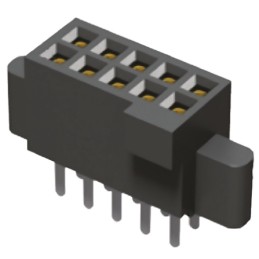 1 pcs - Samtec SFM Series Straight Through Hole Mount PCB Socket, 14-Contact, 2-Row, 1.27mm Pitch, Solder Termination