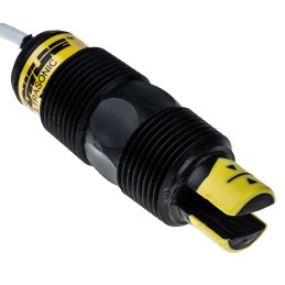 1 pcs - Flowline Switch-Tek Series Ultrasonic Level Switch Ultrasonic Level Sensor, Vertical, PP Body