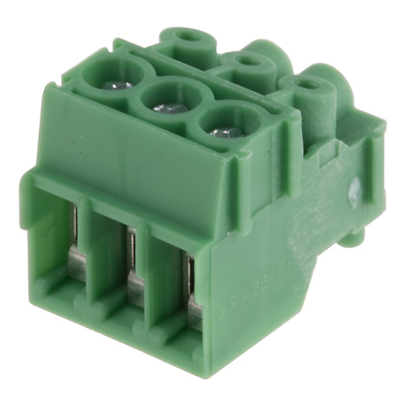 5 pcs - Phoenix Contact 3.5mm Pitch 3 Way Pluggable Terminal Block, Plug, Cable Mount, Screw Termination
