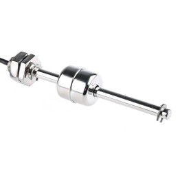 1 pcs - Sensata/Cynergy 3 SSF67 Series Vertical Stainless Steel Float Switch, Long Reach Float, Direct Load, 250V ac Max, 120V