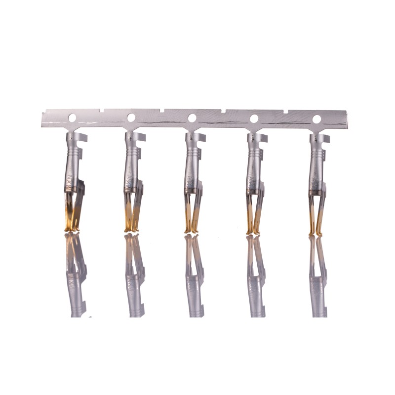 5 pcs - Molex Mini-Fit Sr Series Female Crimp Terminal, 16AWG Min, 14AWG Max