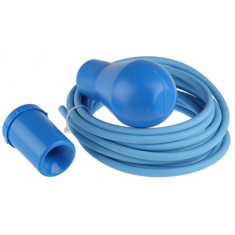 1 pcs - Sensata / Cynergy3 LM Series Cable Mount Polypropylene Float Switch, 5m Cable, NO, 250V ac Max, 110V dc Max