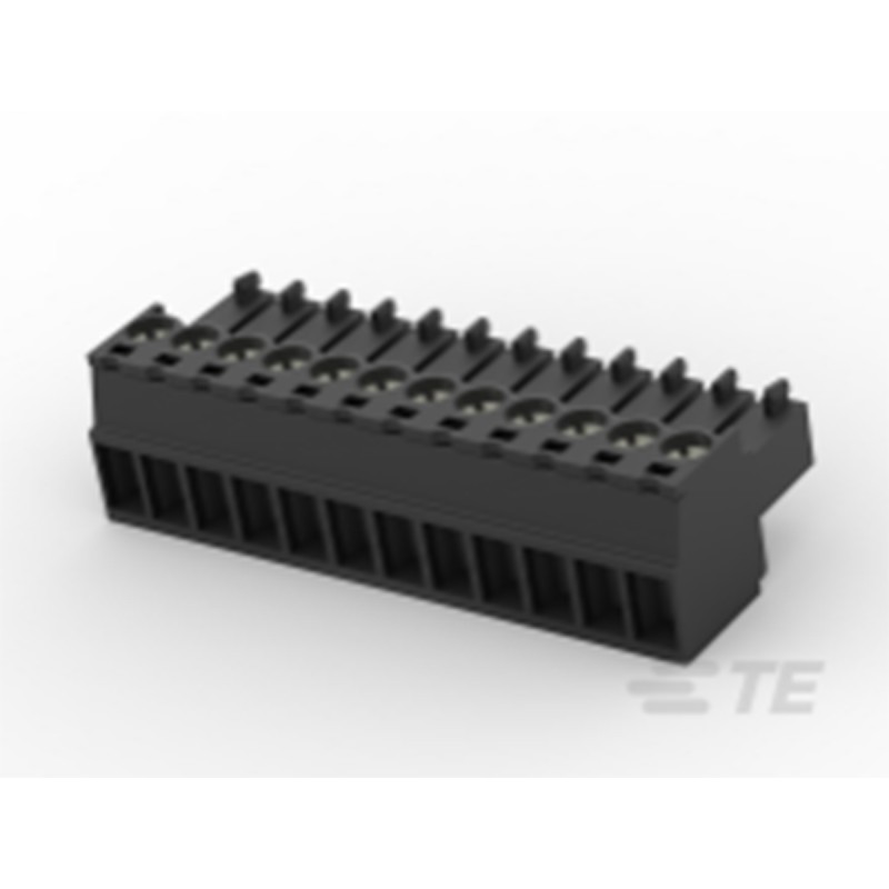 1 pcs - TE Connectivity 3.5mm Pitch 12 Way Pluggable Terminal Block, Plug, Cable Mount, Screw Termination