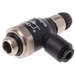 1 pcs - Legris 7061 Series Tube Flow Regulator, 4mm Tube Inlet Port