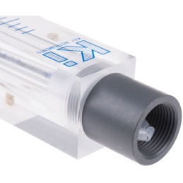 1 pcs - Key Instruments FR5000 Series Variable Area Flow Meter for Liquid, 4 L/min Min, 36 L/min Max