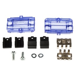 1 pcs - RS PRO Non-Fused Terminal Block, 2-Way, 101A, 10 - 25 mm² Wire, Screw Down Termination