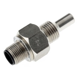 1 pcs - Turck FCS Series Remote Sensor Flow Sensor for Gas, Liquid, 1 (Water) cm/s, 3 (Oil) cm/s Min, 150 (Water) cm/s, 300