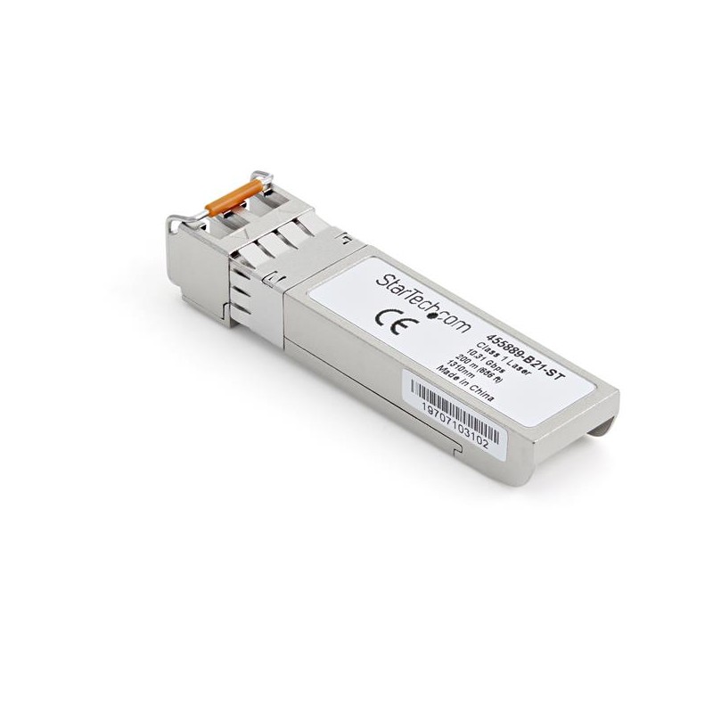 1 pcs - StarTech.com HPE Compatible LC Multi Mode SFP Transceiver Module, Full Duplex, 10000Mbit/s
