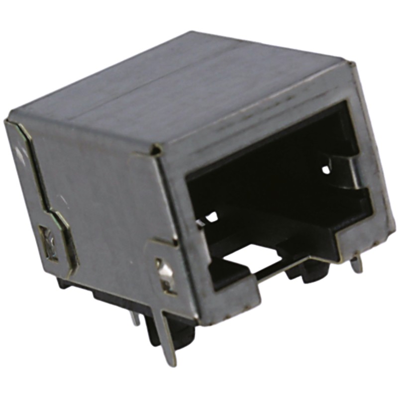 5 pcs - Molex 85505 Series Female RJ45 Connector, Through Hole, Cat5, Cat5e