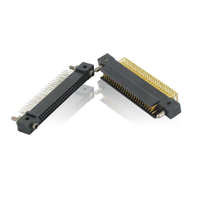 1 pcs - Amphenol Socapex HDAS Series Right Angle PCB Header, 202 Contact(s), 1.905mm Pitch, 4 Row(s), Shrouded