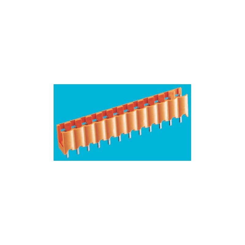 5 pcs - Weidmüller 5.08mm Pitch 8 Way Pluggable Terminal Block, Header, Through Hole, Solder Termination