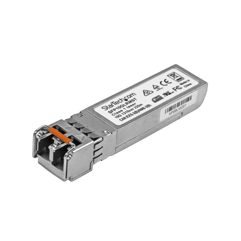1 pcs - StarTech.com Cisco Compatible LC Multi Mode SFP Transceiver Module, Full Duplex, 10000Mbit/s