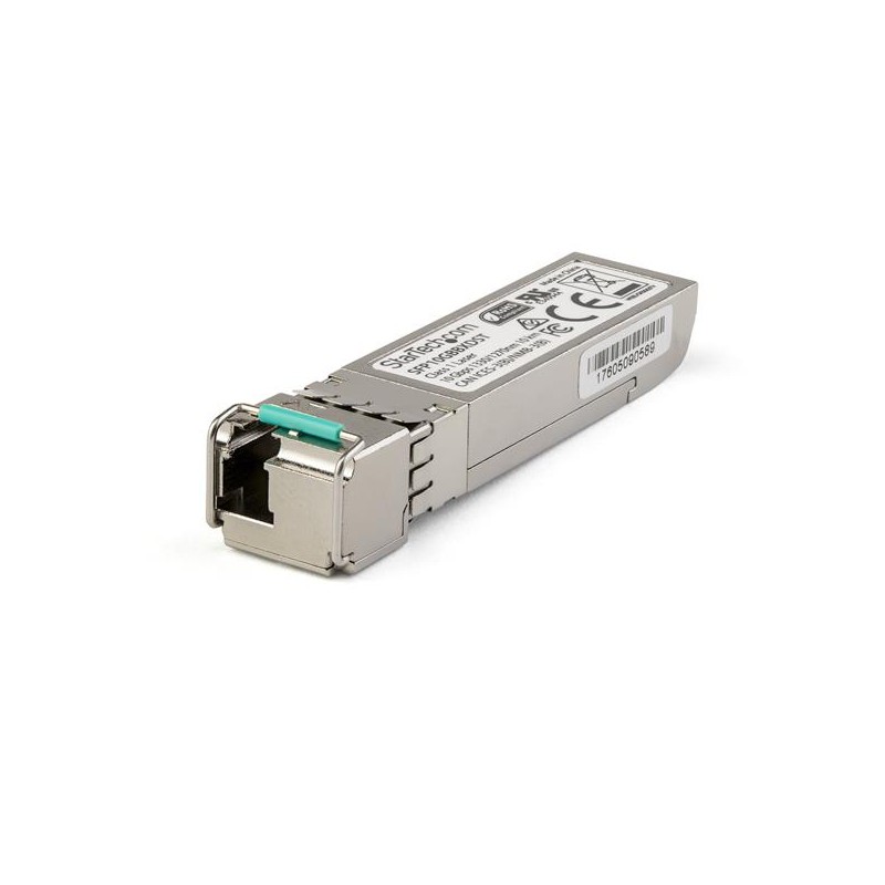 1 pcs - StarTech.com Dell EMC Compatible LC Single Mode SFP Transceiver Module, Full Duplex, 10000Mbit/s