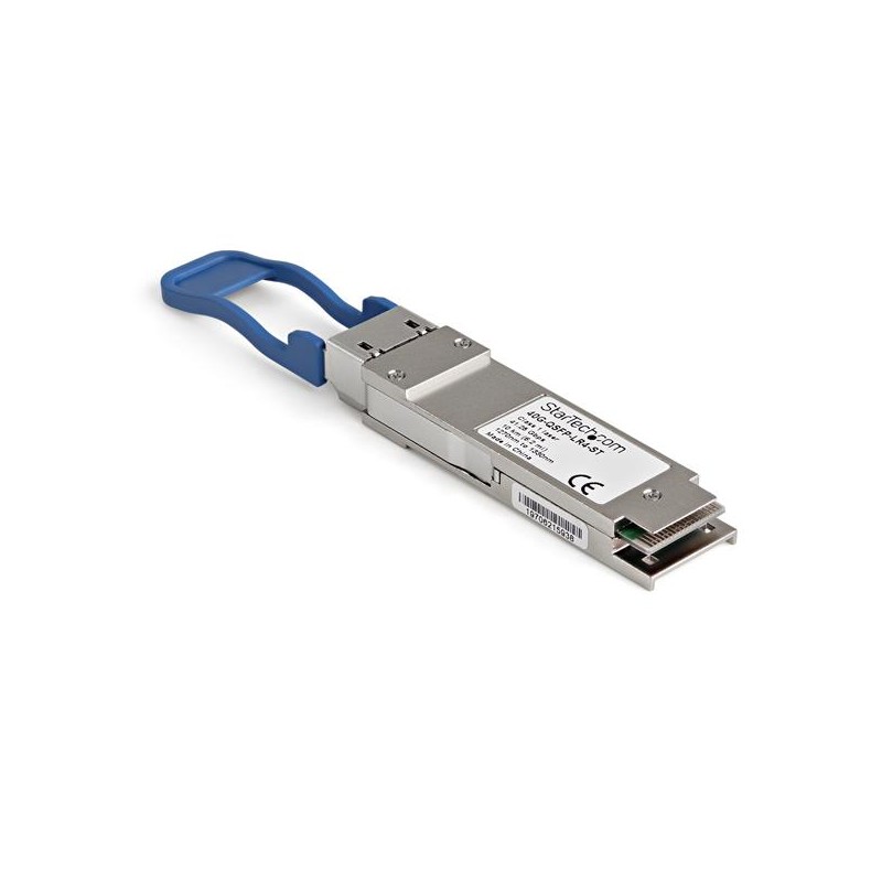 1 pcs - StarTech.com Brocade Compatible QSFP+ Single Mode Transceiver Module, Full Duplex, 40000Mbit/s