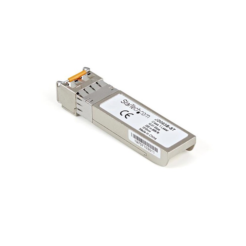 1 pcs - StarTech.com HPE Compatible LC Multi Mode SFP Transceiver Module, Full Duplex, 10000Mbit/s