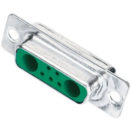 1 pcs - HARTING 21 Way Panel Mount D-sub Connector Socket