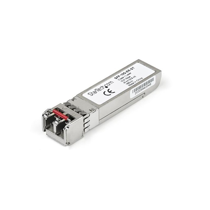 1 pcs - StarTech.com Cisco Compatible LC Single Mode SFP Transceiver Module, Full Duplex, 10000Mbit/s