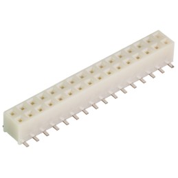 5 pcs - Hirose A3 Series Straight Surface Mount PCB Socket, 32-Contact, 2-Row, 2mm Pitch, Solder Termination