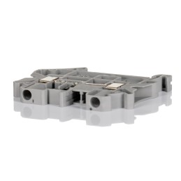 1 pcs - Phoenix Contact UT 4-DIO/L-R Series Grey Feed Through Terminal Block, 4mm², Single-Level, Screw Termination