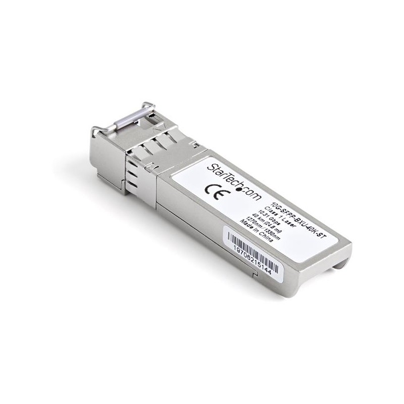 1 pcs - StarTech.com Brocade Compatible LC Single Mode SFP Transceiver Module, Full Duplex, 10000Mbit/s
