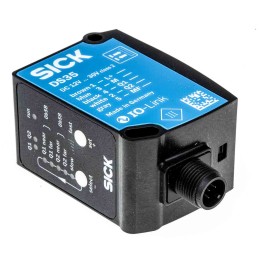 1 pcs - Sick Background Suppression Distance Sensor, Block Sensor, 50 mm - 3.1 m Detection Range IO-LINK