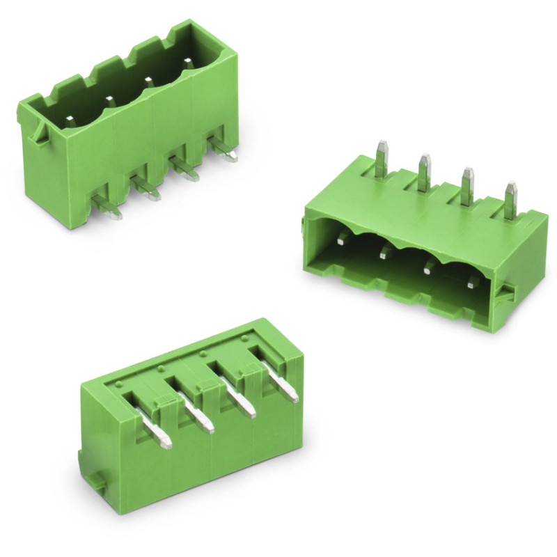 5 pcs - Wurth Elektronik 5.08mm Pitch 3 Way Horizontal Pluggable Terminal Block, Header, Through Hole, Solder Termination
