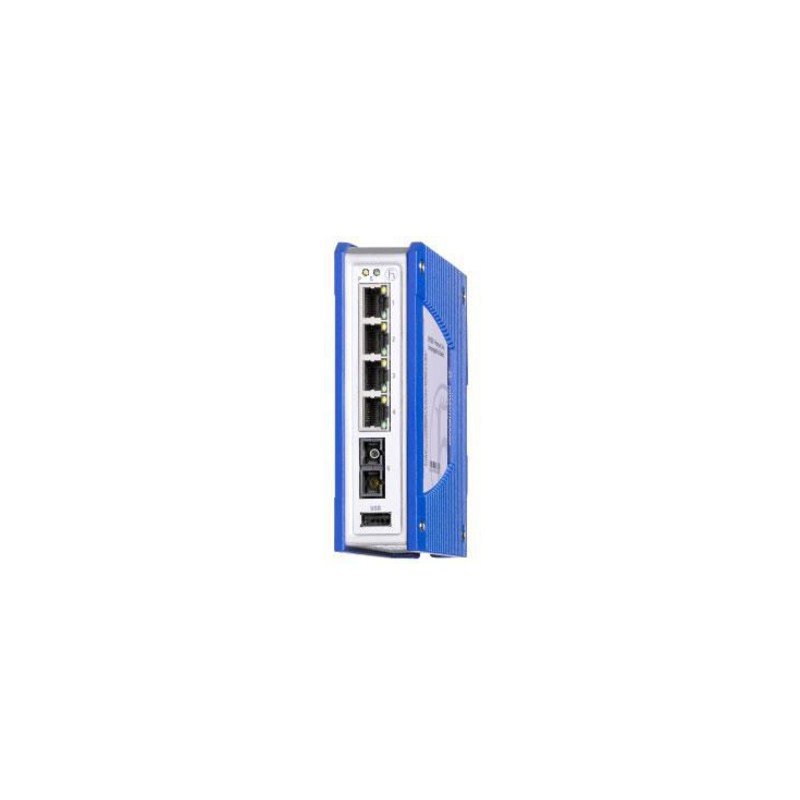 1 pcs - Hirschmann SPIDER Series DIN Rail Mount Unmanaged Ethernet Switch, 4 RJ45 Ports, 100Mbit/s Transmission, 9.6 - 32V dc