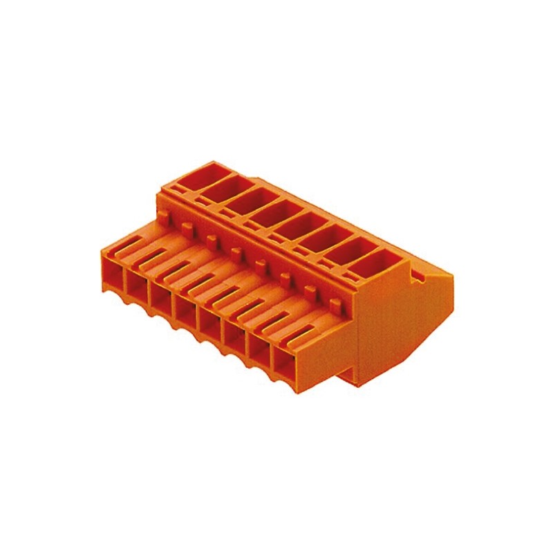 5 pcs - Weidmuller 3.5mm Pitch 5 Way Pluggable Terminal Block, Plug, Cable Mount, Screw Termination
