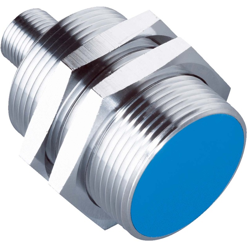 1 pcs - Sick Inductive Barrel-Style Proximity Sensor, M30 x 1.5, 0 - 20 mm Detection, Analogue Output, 15 - 30 V,