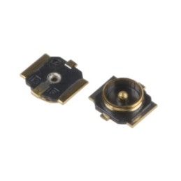5 pcs - Hirose, Plug PCB Mount UHF Connector, 50Ω, SMT Termination, Right Angle Body