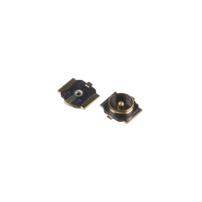 5 pcs - Hirose, Plug PCB Mount UHF Connector, 50Ω, SMT Termination, Right Angle Body