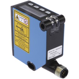 1 pcs - Sick Background Suppression Distance Sensor, Block Sensor, 100 mm - 600 mm Detection Range