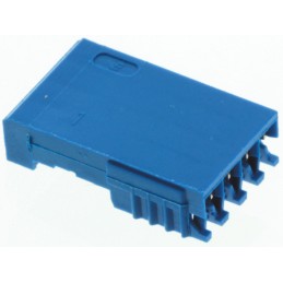 1 pcs - TE Connectivity, AMPMODU HE14 Female Connector Housing, 2.54mm Pitch, 4 Way, 1 Row