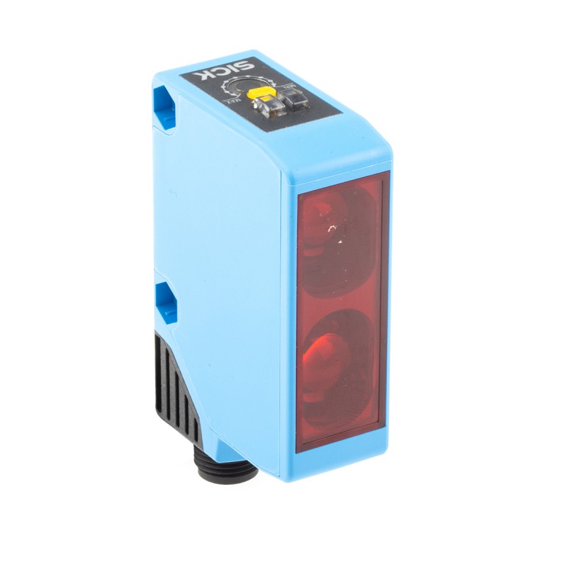 1 pcs - Sick Background Suppression Photoelectric Sensor, Block Sensor, 150 mm - 500 mm Detection Range