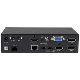 1 pcs - StarTech.com 2 Port DisplayPort, HDMI, VGA over HDBaseT Extender 70m, 4096 x 2160 Maximum Resolution
