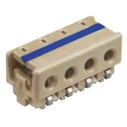 1 pcs - TE Connectivity 2-Way IDC Connector Socket for Surface Mount, 1-Row