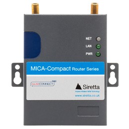 1 pcs - Siretta QUARTZ-COMPACT-11-UMTS(EU) + ACCESSORIES 3G, 1 x Serial, 1 x LAN Ports