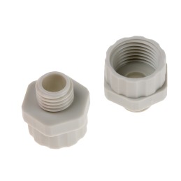 10 pcs - RS PRO Cable Gland Adaptor, M12 Exterior Thread, M16 Interior Thread, Nylon 66