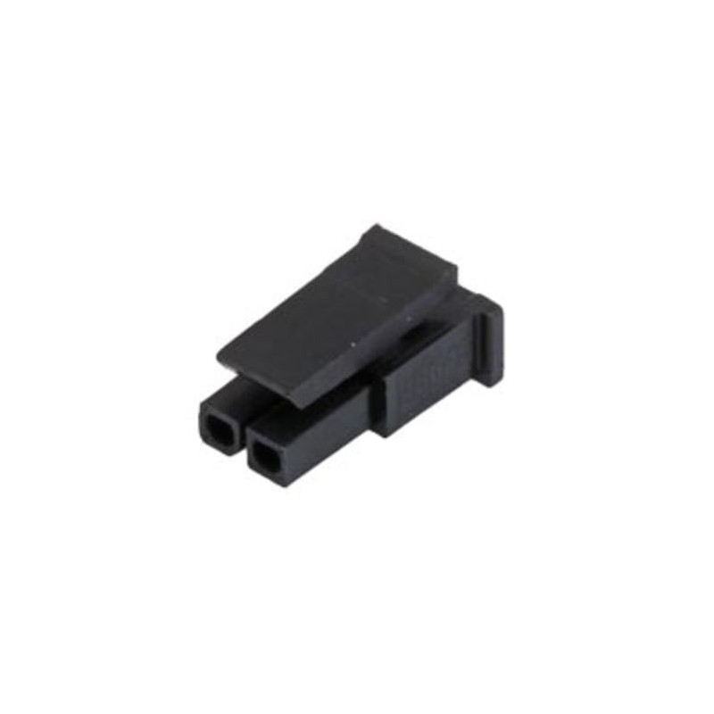 100 pcs - 436450208 Molex, Micro-Fit Female Crimp Connector Housing, 3mm Pitch, 2 Way, 1 Row Side Entry