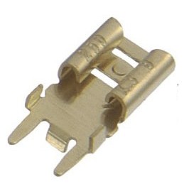 500 pcs - RS PRO Uninsulated Male Spade Connector, PCB Receptacle