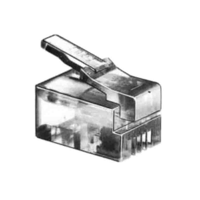 5 pcs - Hirose TM-P Series Male RJ22 Connector, Cable Mount