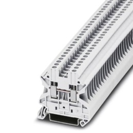 5 pcs - Phoenix Contact UT 2.5 WH Series White Feed Through Terminal Block, Single-Level, Screw Termination