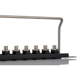 1 pcs - BNC 20 Port Loaded Rack Patch Panel, 1U Rack Height