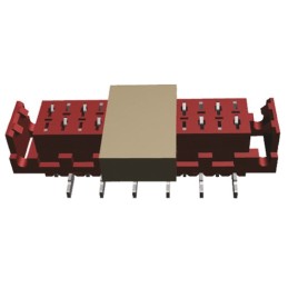 5 pcs - Wurth Elektronik 6903 Series Straight Surface Mount PCB Socket, 10-Contact, 2-Row, 1.27mm Pitch, Solder Termination