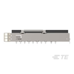 1 pcs - TE Connectivity QSFP Connector, Cage & Heatsink 1-Position, 2342933-1