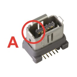 1 pcs - HARTING IX Industrial Series Female Ethernet Connector, PCB Mount, Cat6a